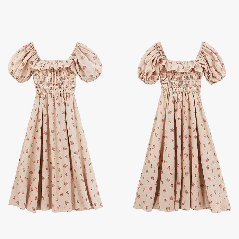 NWT viral cottage core midi dress